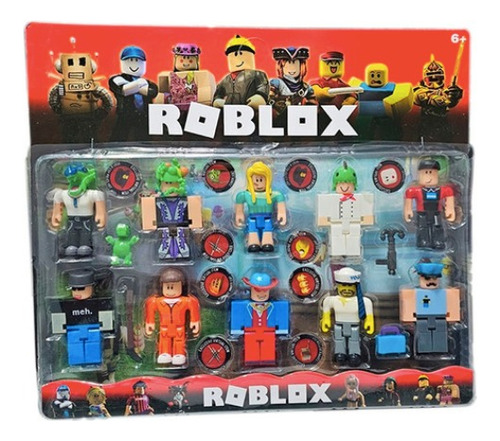 Muñecos Figuras Roblox Blister X 10 Articuladas Accesorios