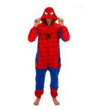 Pijama Mameluco Juvenil 14- 16, Hombre Araña Spider Kigurumi