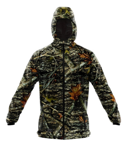 Campera Camuflada Bosque Termica Frizada Wevenit Caza Pesca 