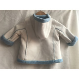 Tapado Nena Zara Baby Con Capucha - Talle 1 Año - Impecable