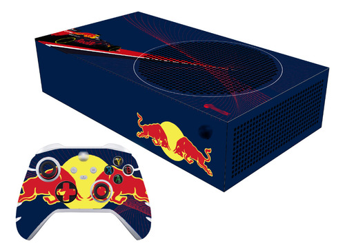 Skin Red Buull Para Xbox Series S Set Stickers