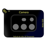 Película Câmera Para Moto G20 Xt2128-1 + Capa Anti Impacto
