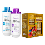 Kit Especial Banho De Verniz + Progressiva 3d Forever Liss