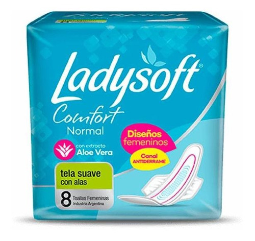 Pack X 54 Unid Toallas Femeninas  Norcomfort 8 U Ladysoft T