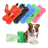 Dispensador Bolsa Mascotas Perros + 2 Rollos Bolsas Perro