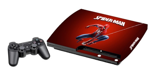 Skin Spiderman Playstation Combo Consola + Joystick