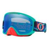 Goggles Mtb Oakley O Frame 2.0 Pro Black Ice Iridium Azul 0o