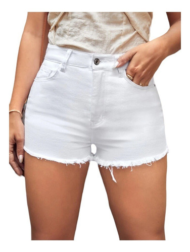 Short Mini De Jean Tiro Medio En Varios Talles Y Colores Ldv