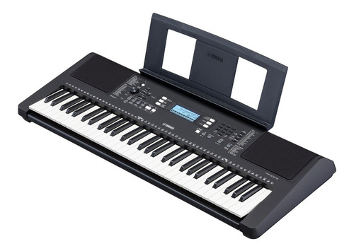 Teclado 5 Octavas Yamaha Psre373 Sensitivo Con Fuente