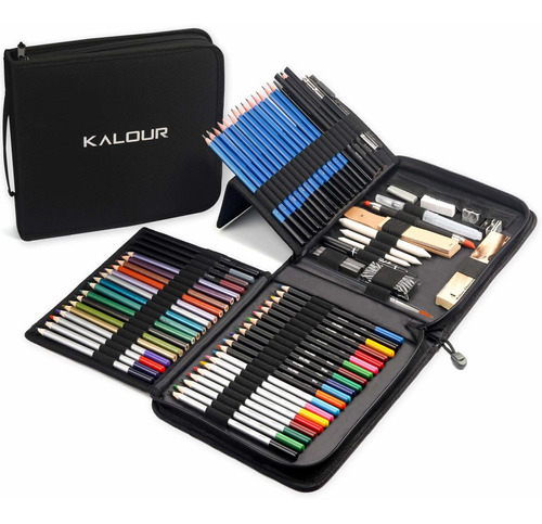 Kalour Kit De Dibujo Profesional (83 Piezas), Juego De Herra