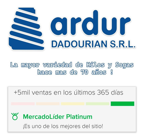Oferta! Hilo De Algodon Ideal Macrame Todos Los Grosores 1kg