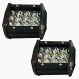 Par De Faros Auxiliares X2u 12 Led 36w Moto 4x4 100 12v 24v