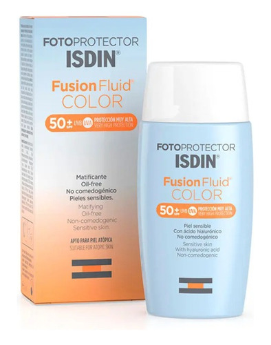 Isdin Protector Solar Fusion Fluid Color Fps50+ 50ml