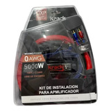 Kit De Instalación Calibre 0 Krack Audio 100% Cobre Cxp