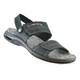 Sandalias Ojotas Hombres Cuero 30285-08 Pegada Luminares 