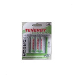 4 Pilas Baterias Recargable Aa  Tenergy 2000 Mah 