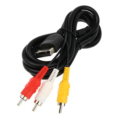 Cable Av Compuesto For Sega Dreamcast, Audio Y Cable, &sc