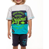 Pijama Niño Jockey Cotton Estampado Rrc