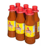 Salsa Sinaloense Guacamaya Picante Tradicional 6 Pieza 365ml