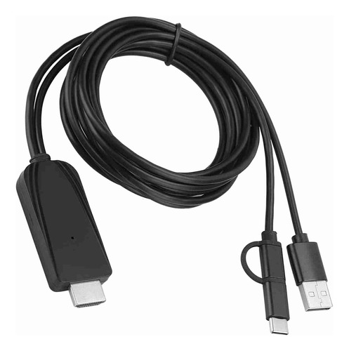 Cable Adaptador Usb C Hd 1080p, Cable Bluetooth Para La Mism