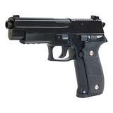 Lanzador Airsoft Sig Sauer P226 Metal Con Funda Rígida