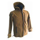 Campera Termica Neoprene Softshell Impermeable Rompeviento