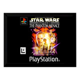 Quadro Decorativo A4 33x25 Star Wars Phantom Playstation 1