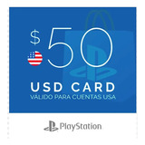 Tarjeta Playstation 50$ Psn Cuenta Usa