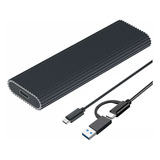 Case Gabinete Disco Duro Ssd M.2 Nvme Ngff Sata Usb Tipo-c