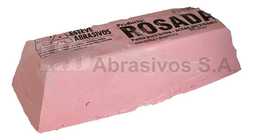 Pasta De Pulir Rosa Brillo Espejo Acero Inoxidable 1,3kg