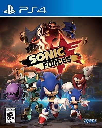 Jogo Sonic Forces Ps4 Midia Fisica