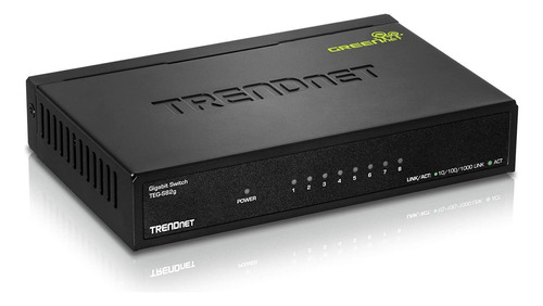 Conmutador Trendnet 8 Puertos 16 Gbps 2000 Mbps