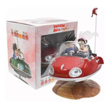 Figura Goku Y Milk (chichi) En Automóvil Boda - Dragon Ball