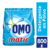 Omo Matic Detergente En Polvo 800gr