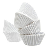 Capacillos Cupcakes Blanco #72  500 Pzas
