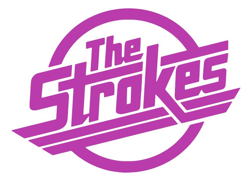 Vinil Sticker Calcomania Auto Logo The Strokes Bandas Rock