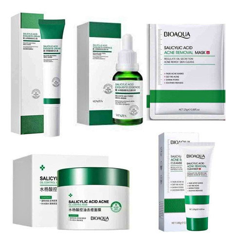 Kit Anti Acne Acido Salicílicx5 - mL a $132