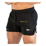 Pantaloneta Corta Licrada Gym Short Corto Media Pierna