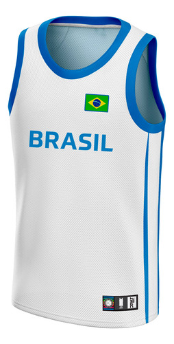 Camiseta Regata Dry Fit Seleção Brasileira 2023 Treino