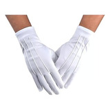 Guantes Blancos Para Mesero,escolta,escuela,joyeria,unisex.