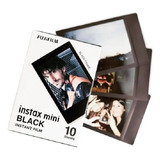Rollo Fujifilm Instax Mini Black 10 Fotos Factura A O B
