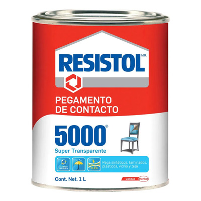 Resistol 5000 pegamento de contacto super transparente de 1 l | Envío gratis