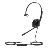 Auriculares Con Cable Yealink Uh34 Mono Usb Headset