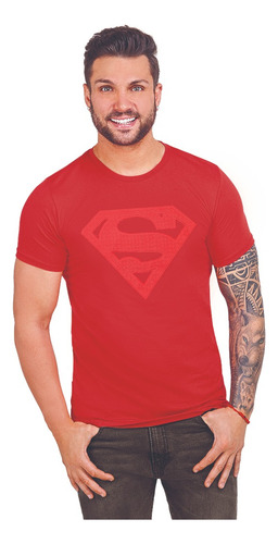 Playera Hombre De Superman Rojo 638-53