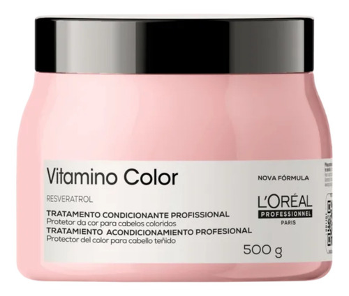 Máscara Profissional Loreal Vitamino Color Resveratrol 500g