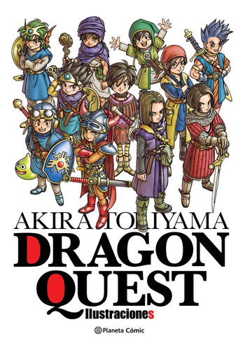 Libro Dragon Quest Akira Toriyama Ilustraciones