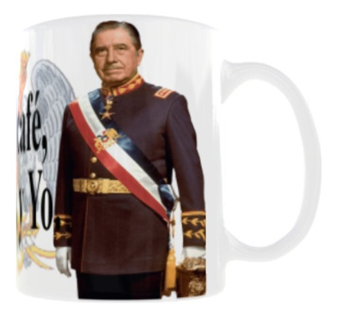  Taza Tazón Personalizado General Pinochet De Chile