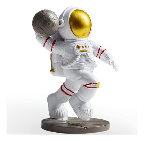 Figura Astronauta, Figura De Astronauta De Clavada Escultura