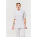 Ambo Cuello Mao Dama Blanco Arciel Suedy Uniforme Medicina