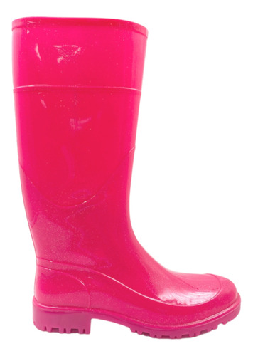 Bota De Lluvia Impermeable Para Dama Top Moda 8300 Glitter